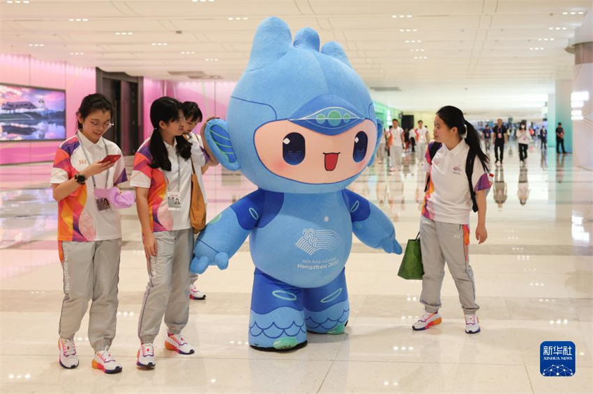 Principal Centro de Mídia dos Jogos Asiáticos de Hangzhou entra em servi?o