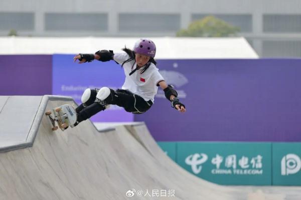 Cui Chenxi, de 13 anos, é a mais jovem campe? dos Jogos Asiáticos da China!