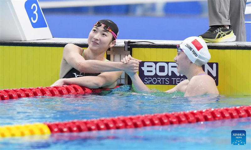 Nadadora campe? olímpica Zhang Yufei conquista 6o ouro em Jogos Asiáticos de Hangzhou