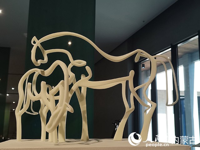 Inaugurada primeira Exposi??o Internacional de Escultura Artística de Hohhot