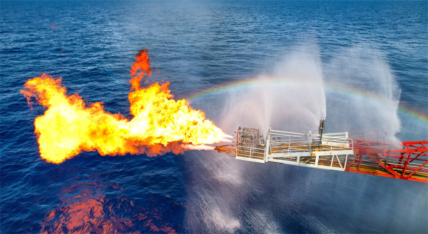 Primeiro po?o de produ??o de gás em águas profundas realiza teste com sucesso