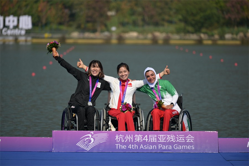 Jogos Para-Asiáticos: Xie Maosan conquista primeiro ouro da delega??o chinesa