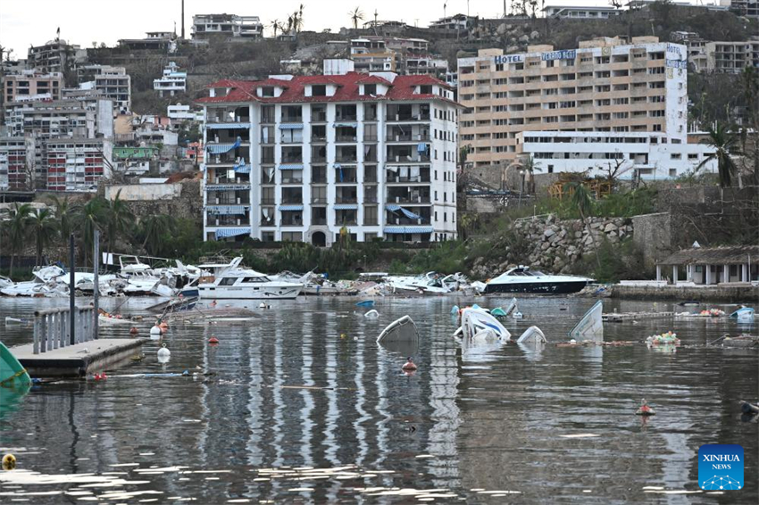 Número de mortos causados pelo furac?o Otis no sul do México atinge 39