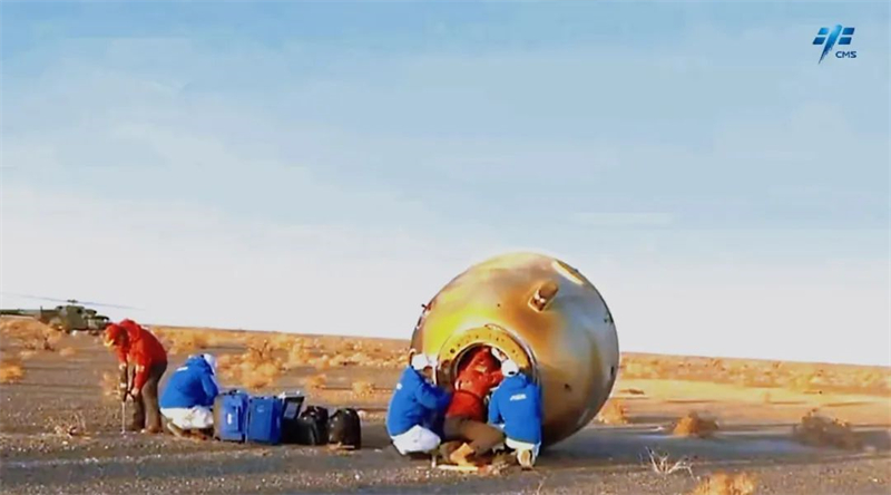 Astronautas da Shenzhou-16 est?o em bom estado de saúde após pousarem na Terra