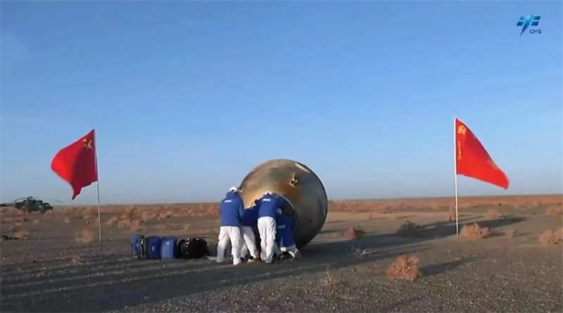 Astronautas da Shenzhou-16 est?o em bom estado de saúde após pousarem na Terra