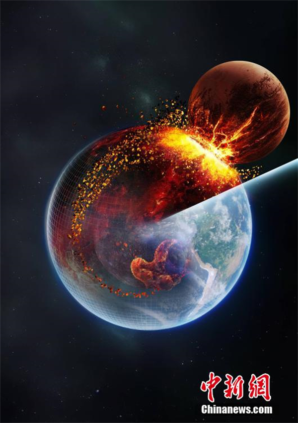 Lua teria se formado por choque planetário com a Terra há 4 bilh?es de anos, dizem cientistas