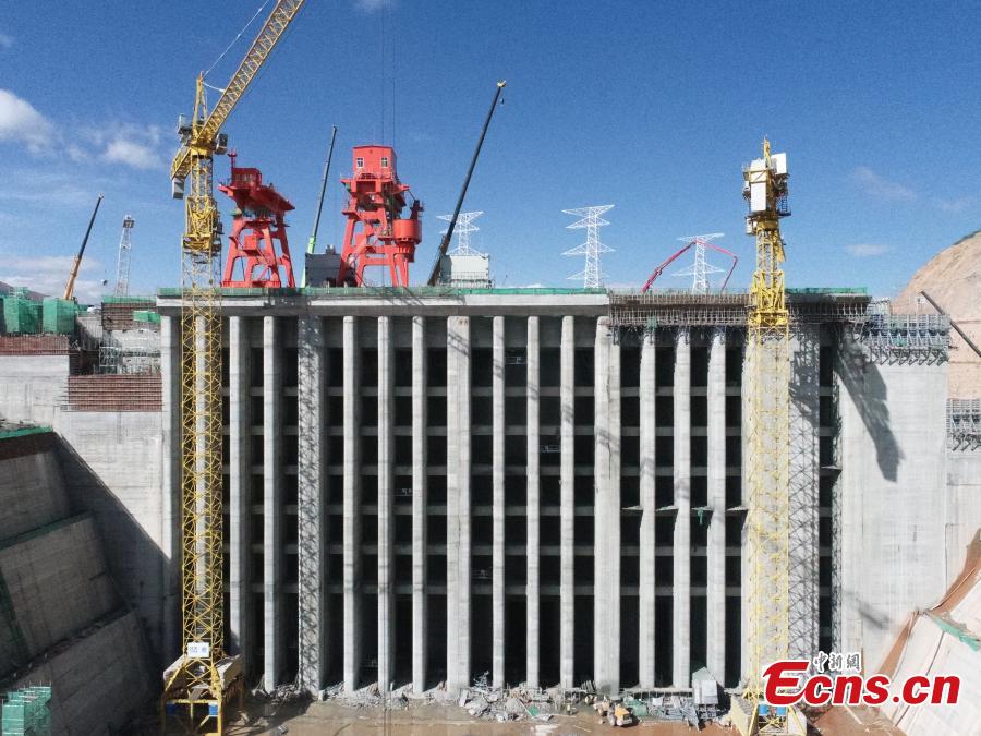 Galeria: esta??o hidrelétrica de Maerdang encerrada para armazenamento de água