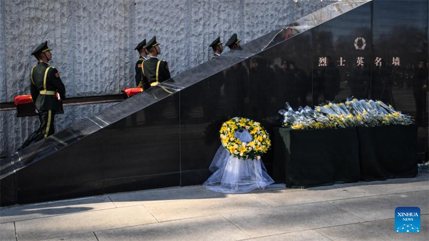 S?o enterrados em Shenyang restos mortais de soldados dos Voluntários do Povo Chinês retornados da República da Coreia