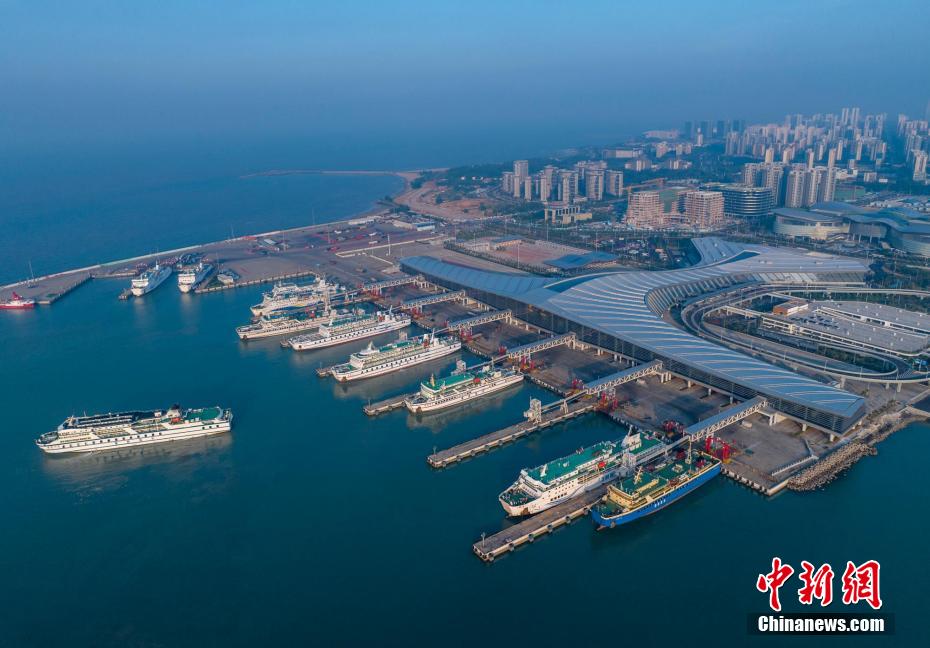 Hainan: Terminal ro-ro de passageiros de Xinhai entrará em opera??o experimental
