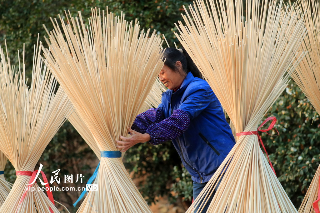 Jiangxi: indústria de processamento de bambu contribui para revitaliza??o rural
