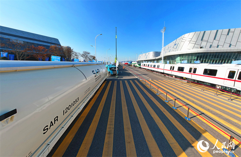 Hunan: Exposi??o Internacional de Ferrovias e Indústria de Manufatura da China de 2023 inaugurada em Zhuzhou