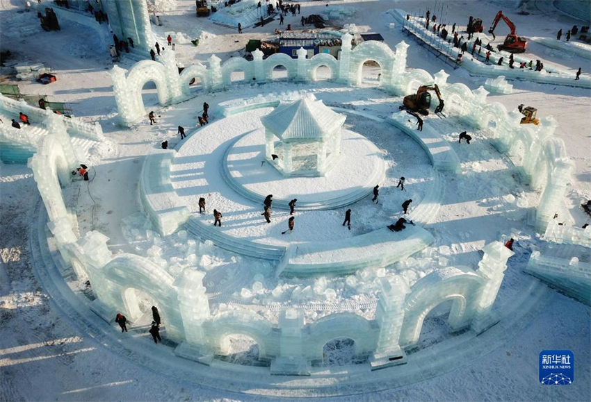 25o Mundo de Gelo e Neve de Harbin será aberto ao público