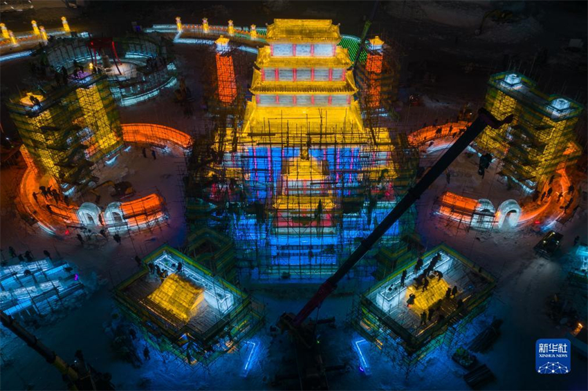 25o Mundo de Gelo e Neve de Harbin será aberto ao público