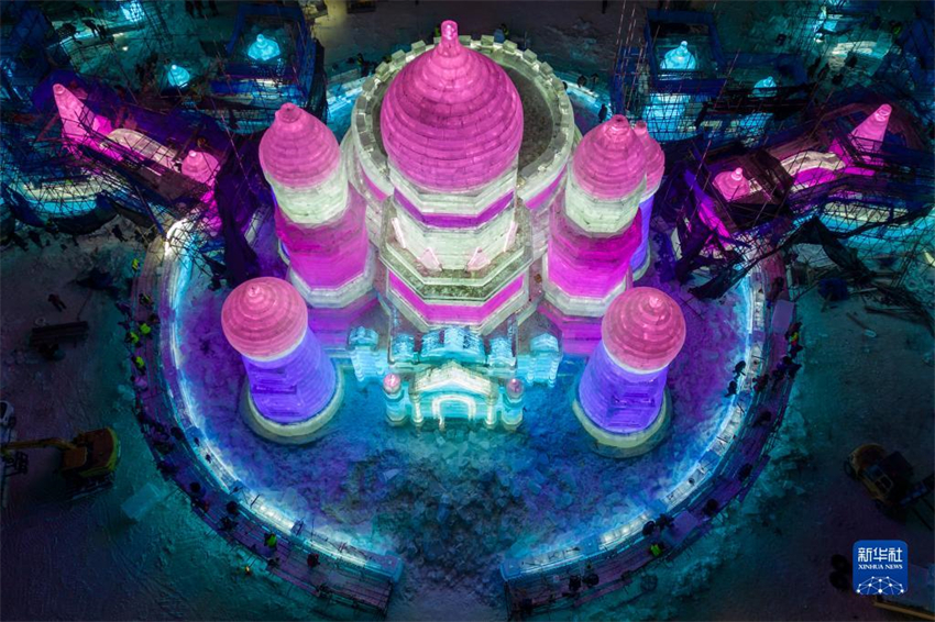 25o Mundo de Gelo e Neve de Harbin será aberto ao público