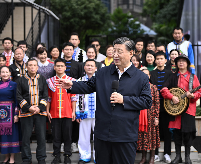 Xi Jinping pede que Guangxi escreva seu capítulo na moderniza??o chinesa
