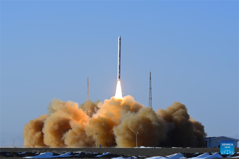 China lan?a foguete transportador comercial