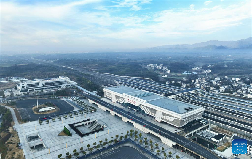 Ferrovia de alta velocidade Hangzhou-Nanchang entrará em opera??o no leste da China