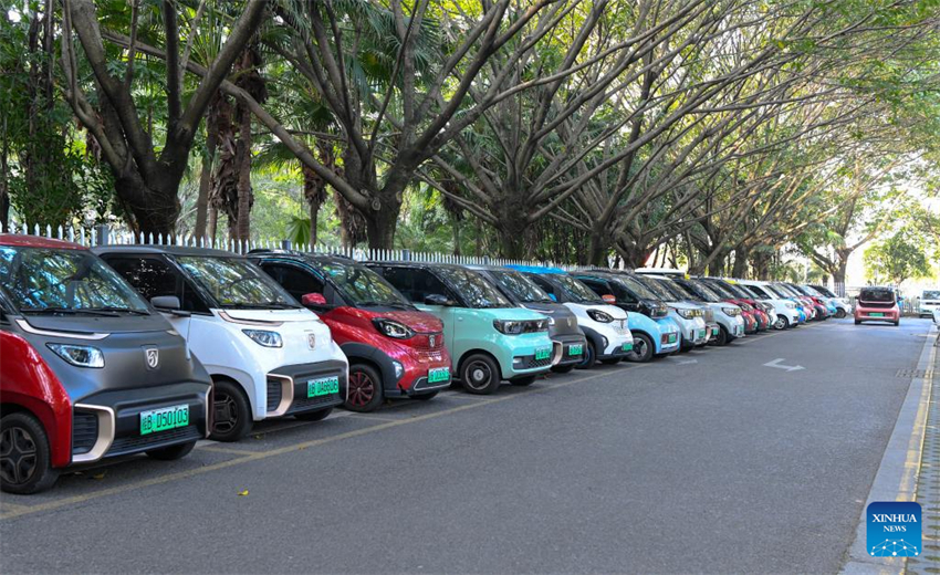 Liuzhou acelera desenvolvimento do setor de veículos de nova energia, no sul da China