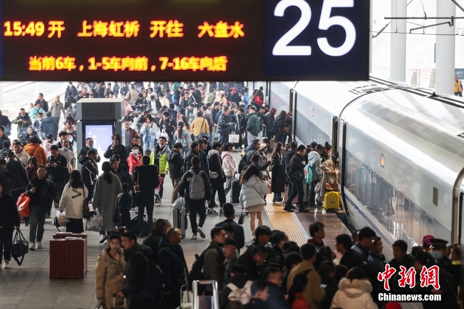 China registra 135 milh?es de viagens domésticas no feriado de Ano Novo