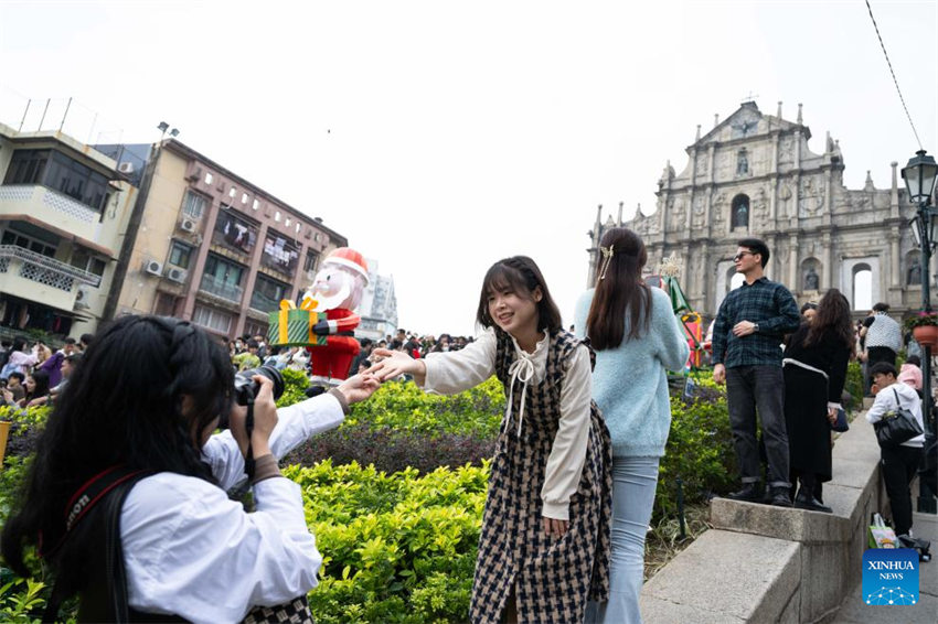 Eventos festivos destacam as celebra??es do Ano Novo em Macau