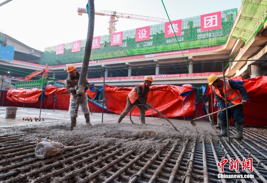 Constru??o da Esta??o Ferroviária do Subcentro de Beijing está em andamento