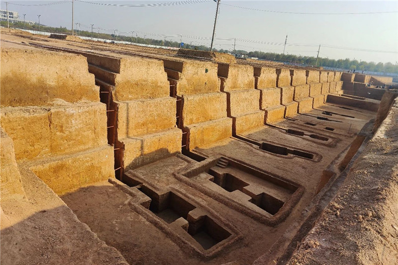 Tumbas do século IV s?o descobertas em Shaanxi, noroesta da China