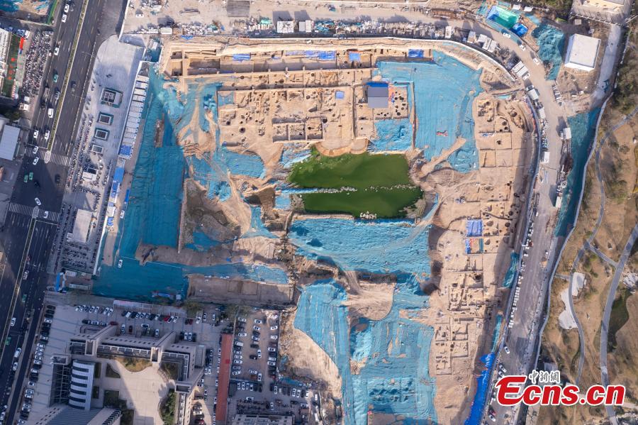 Relíquias s?o desenterradas das ruínas da dinastia Shang no centro da China