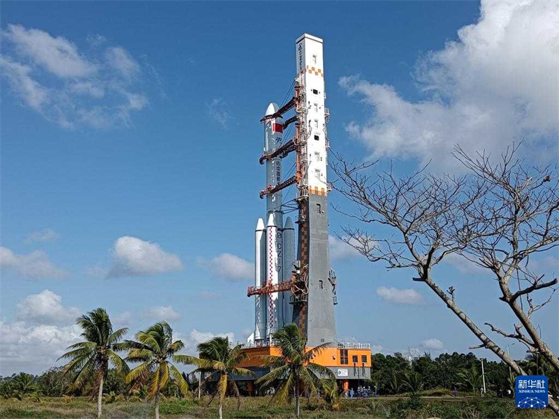 China em prepara??o para lan?amento da espa?onave de carga Tianzhou-7