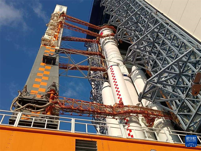 China em prepara??o para lan?amento da espa?onave de carga Tianzhou-7