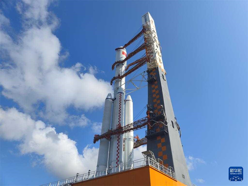 China em prepara??o para lan?amento da espa?onave de carga Tianzhou-7