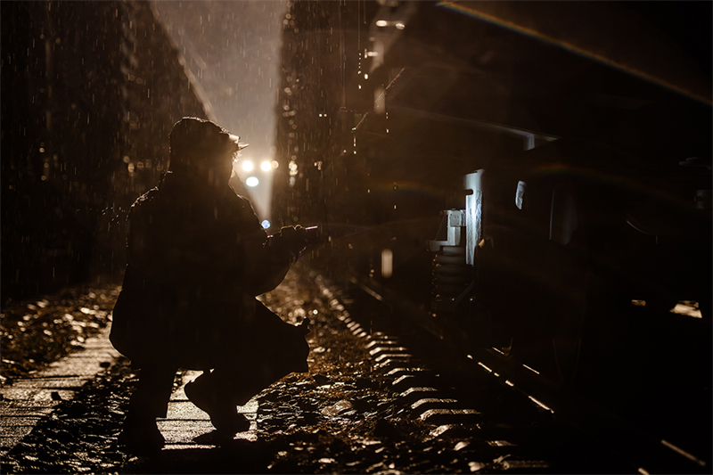 Oficina de manuten??o ferroviária de Jiang'an prepara período do Festival da Primavera