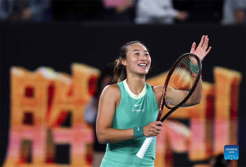 Zheng da China chega à semifinal do Grand Slam no Open da Austrália