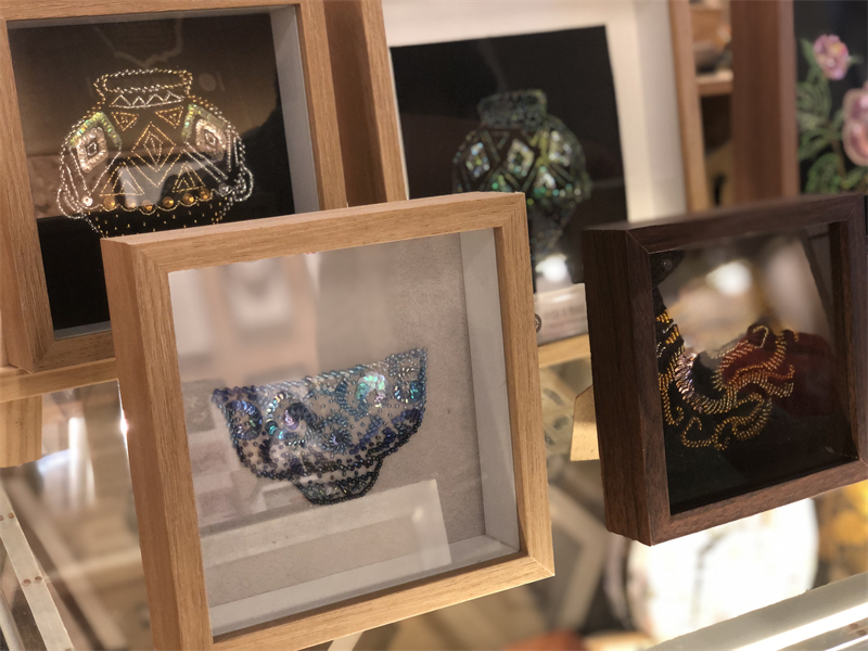 Patrim?nio cultural imaterial: bordado de contas de Xiamen