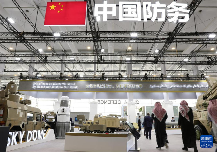 73 expositores chineses participaram da Exposi??o Mundial de Defesa na Arábia Saudita