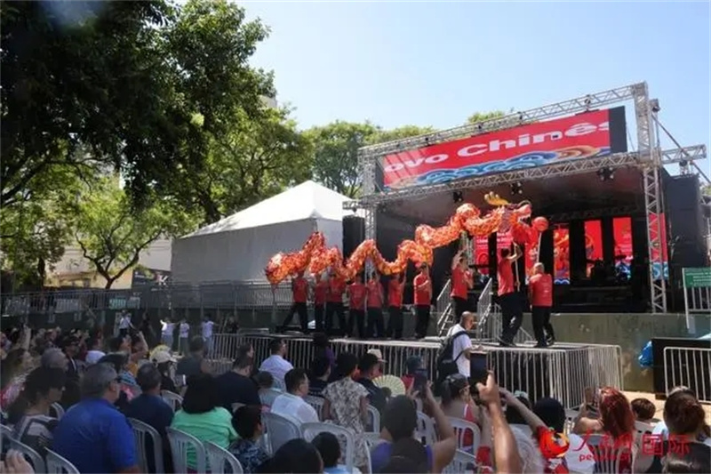Celebra??o do Ano Novo Chinês foi realizada com sucesso na cidade brasileira de Foz do Igua?u