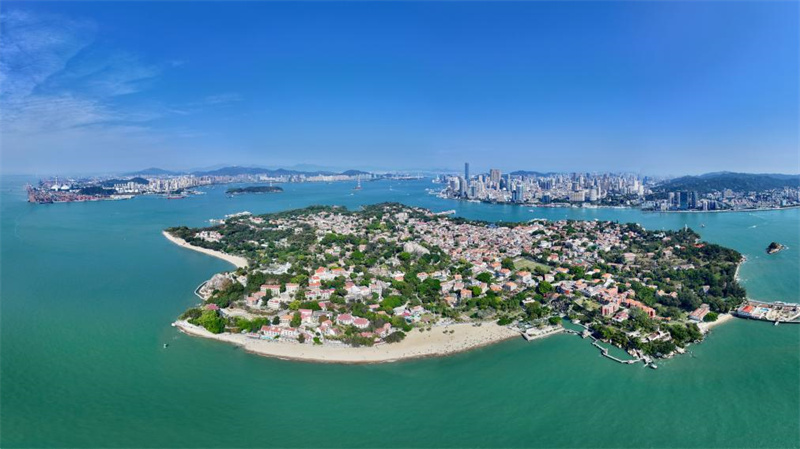 Galeria: espa?o urbano e rural coexistem em harmonia na cidade costeira da China, Xiamen