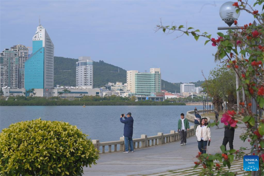 Lago Yundang em Xiamen atravessa processo de reabilita??o ecológica