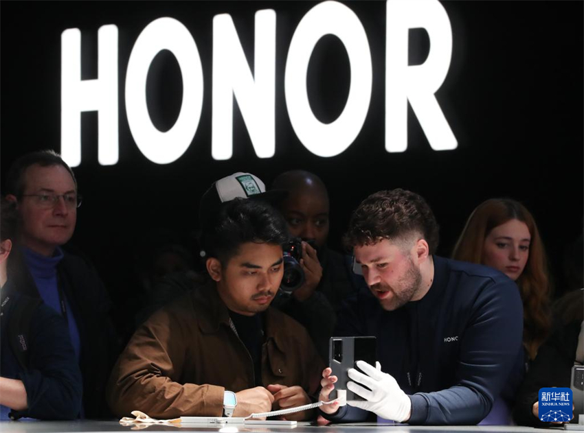 Evento de lan?amento global da Honor 2024 é realizada em Barcelona