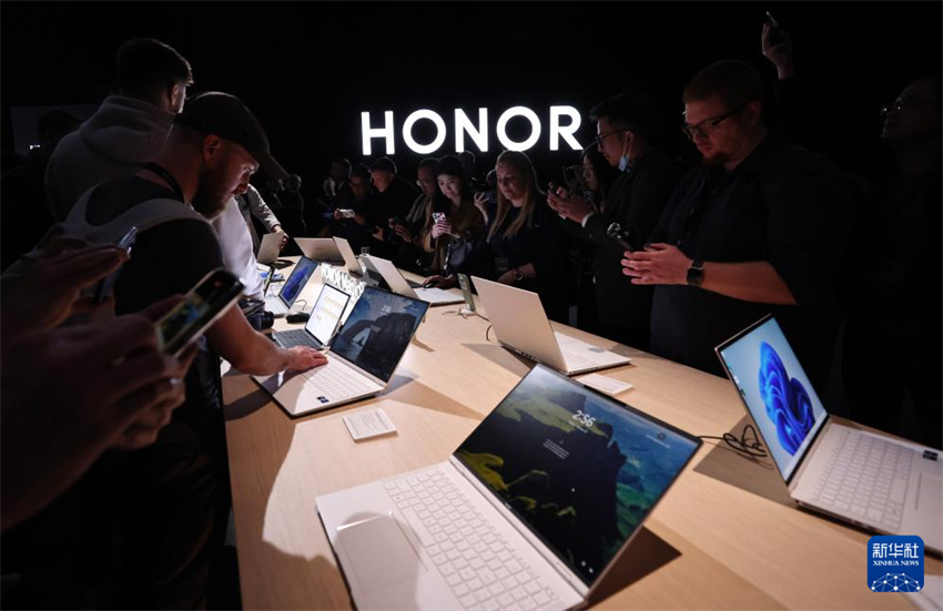 Evento de lan?amento global da Honor 2024 é realizada em Barcelona