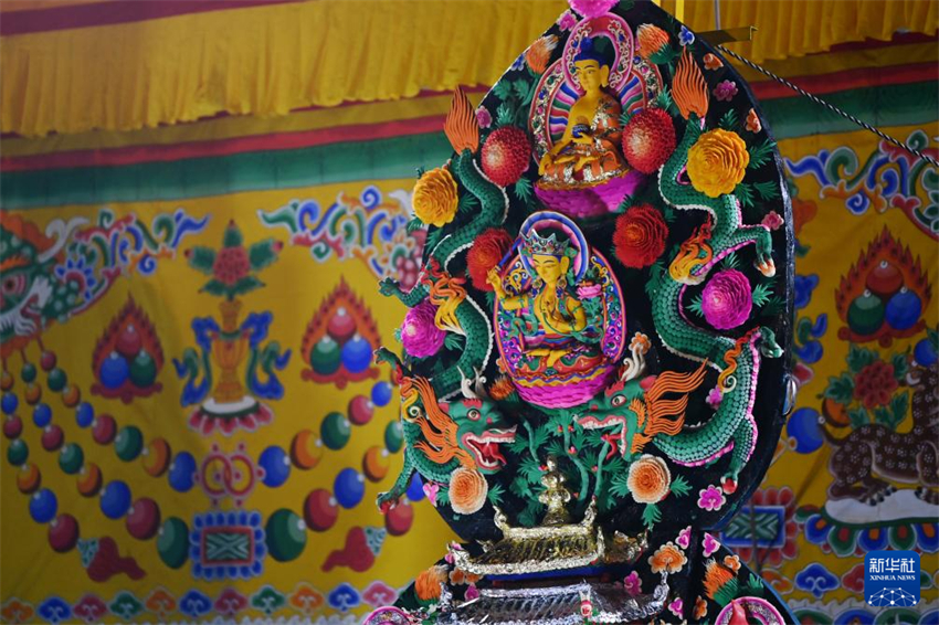 Mosteiro de Labrang realiza exposi??o de esculturas de manteiga