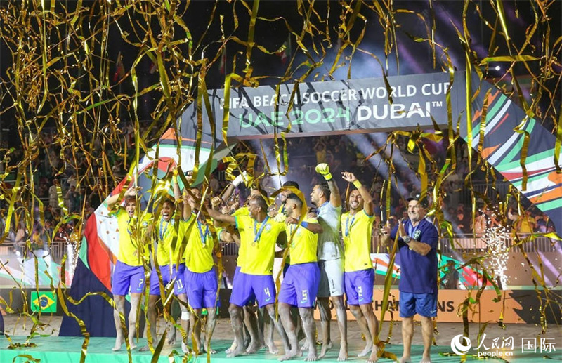 Brasil é hexacampe?o da Copa do Mundo de Beach Soccer da FIFA 2024
