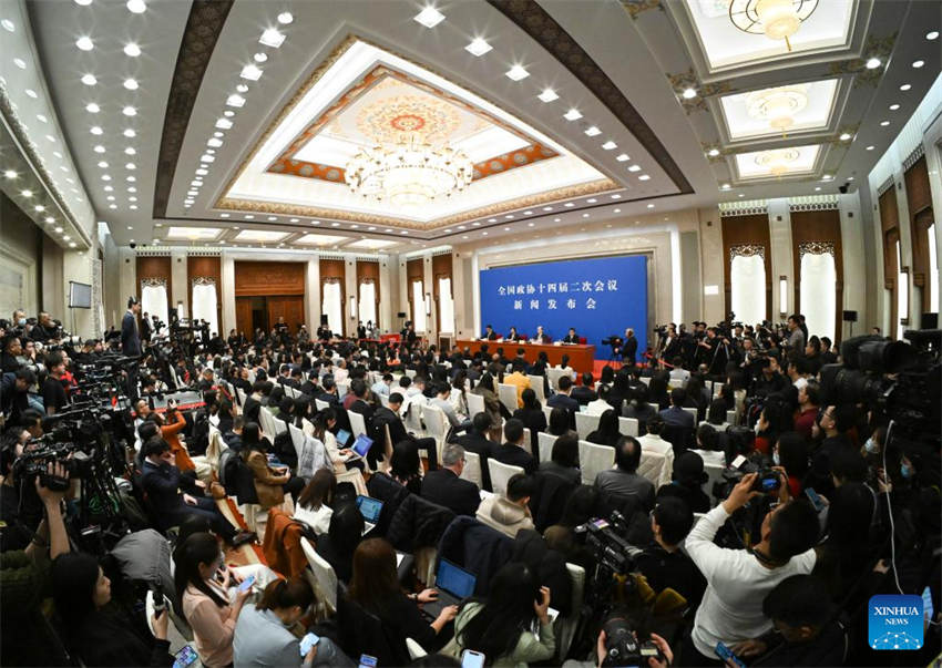 Principal órg?o consultivo político da China realiza coletiva de imprensa antes da sess?o anual