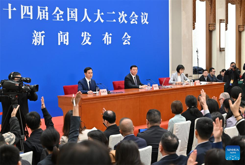 Legislatura nacional da China realiza entrevista coletiva antes da sess?o anual