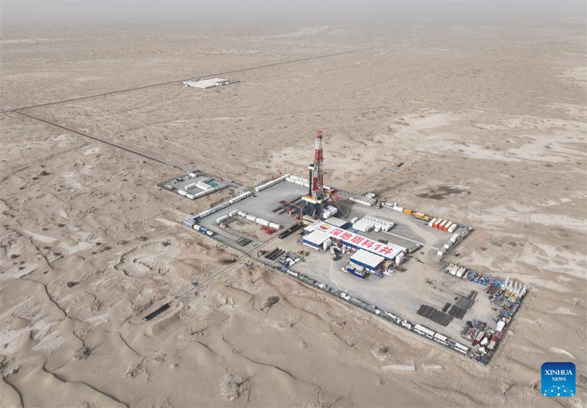 Perfura??o de po?o profundo na China ultrapassa 10 mil metros