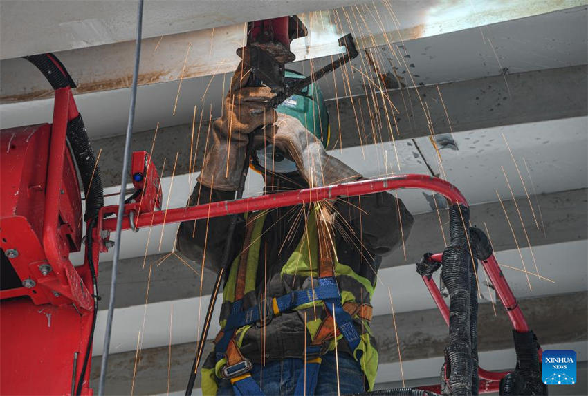 Centro de Lan?amentos Aeroespaciais Comerciais de Hainan está em constru??o