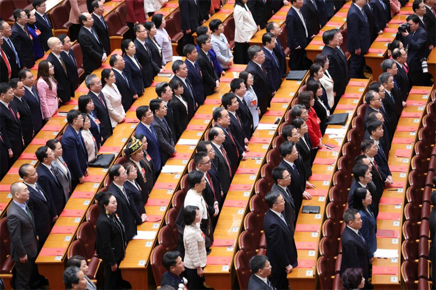 Legislatura nacional da China realiza reuni?o de encerramento da sess?o anual