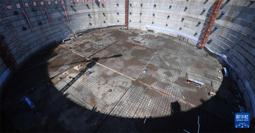 Galeria: constru??o do canal Shiziyang na Grande área da Baía Guangdong-Hong Kong-Macau