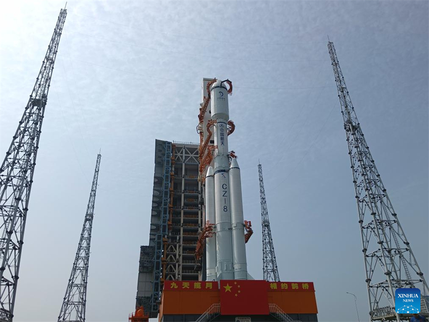 China se prepara para lan?ar o satélite de retransmiss?o Queqiao-2