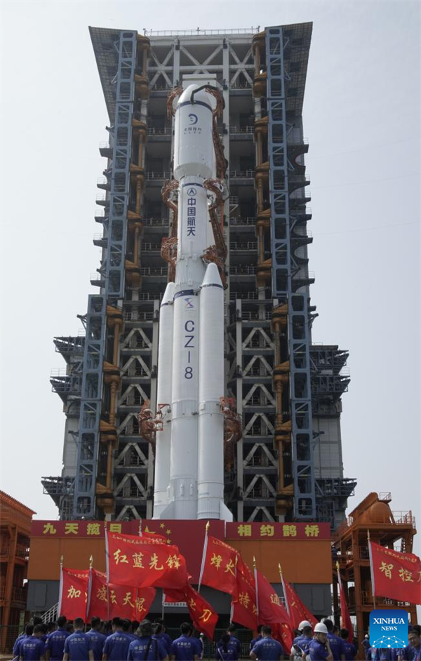 China se prepara para lan?ar o satélite de retransmiss?o Queqiao-2