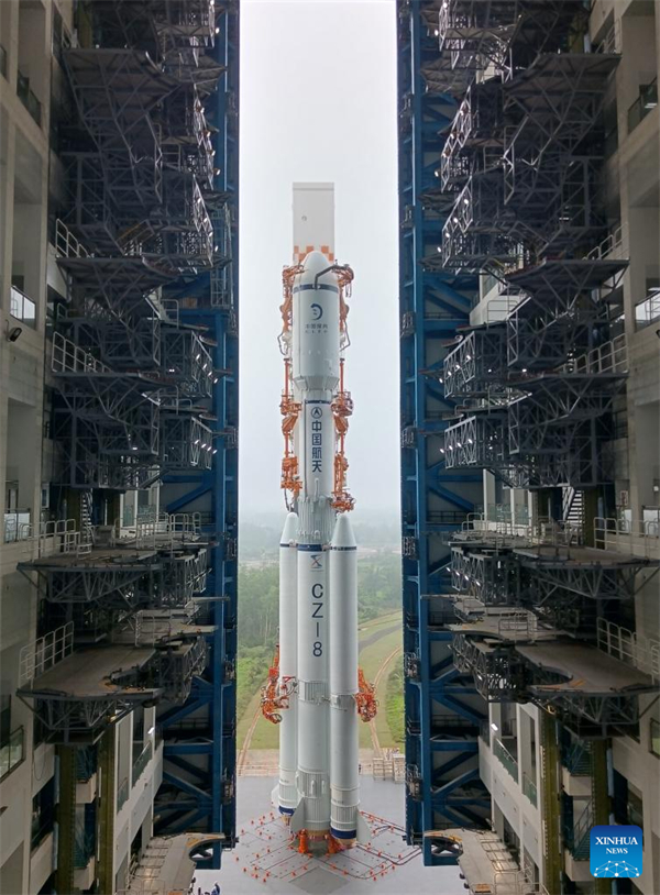 China se prepara para lan?ar o satélite de retransmiss?o Queqiao-2